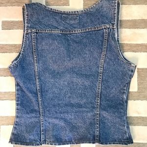 Paris Blues Jackets & Coats - Denim Vest/Corset Top Paris Blues Jackets & Coats - Denim Vest/Corset Top